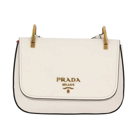 borse 24 ore prada pelle 2000|Borse Prada in Pelle Bianco .